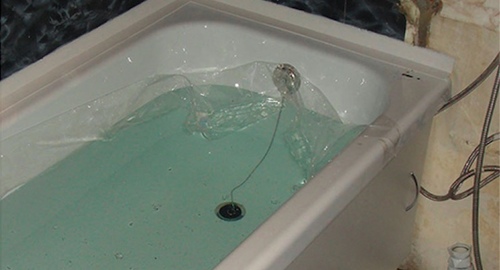 Установкой акрилового вкладыша | Кувандык